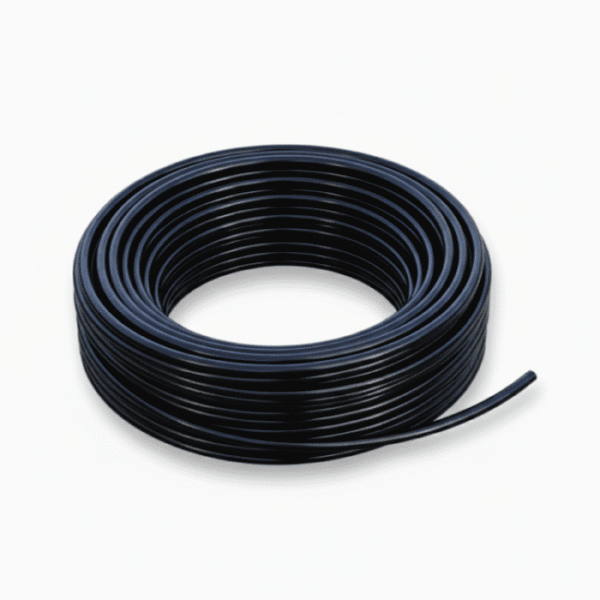 10mm black braided reinforced 30 meter roll