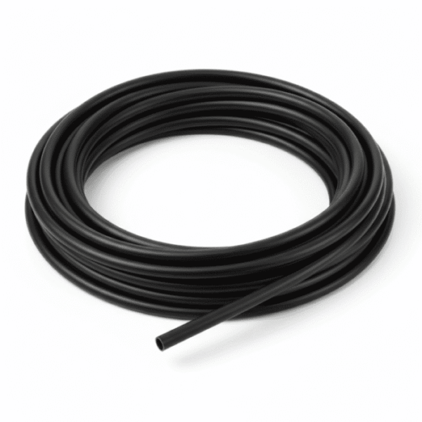 4mm black airline roll close up