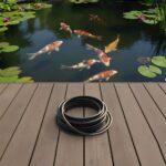 4mm Black PVC Airline Hose for Koi Pond & Aquarium Aeration (ID 4mm x OD 6mm)