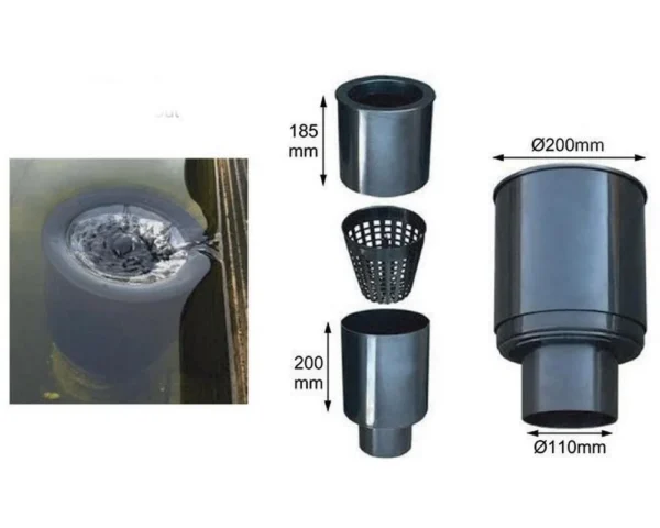 110mm-floatng-pond-skimmer-1.webp Floating Surface Skimmer with Basket