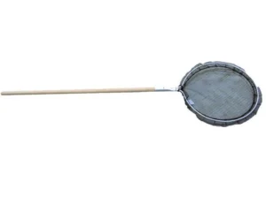 JAPANESE 19" WOODEN HANDLE COMPLETE PAN NET