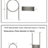 Stainless Steel and titanium Submersible Heat Exchanger