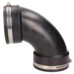 Flexible Rubber Pipe Fitting 90° Degree Bend