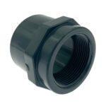 PRESSURE PIPE SOCKETS PLANE - FEMALE THREAD