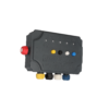 kockney koi 4way weatherproof electric switch box side view